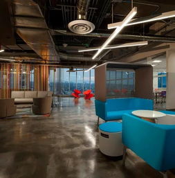 金融服務(wù)公司辦公空間設(shè)計 融合專業(yè)、科技與人文關(guān)懷